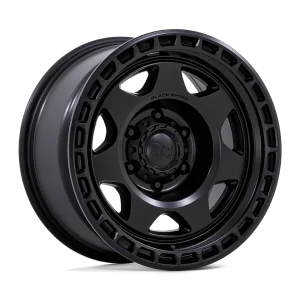 Black Rhino – BR018 VOYAGER – Black – 17″x8.5″ 0mm – All weather Wheels – BR018MX17855000